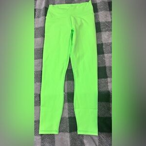 NWT-Fabletics PowerHold Vibrant Green Leggings-XS
